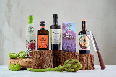 Award-Winning Spanish Olive Oil and Vinegar Gift Box